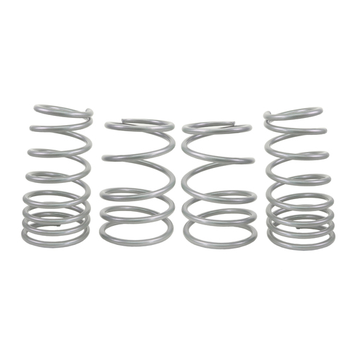Whiteline Front/Rear Coil Springs, Lowered, 25mm Front and Rear, Subaru, Kit