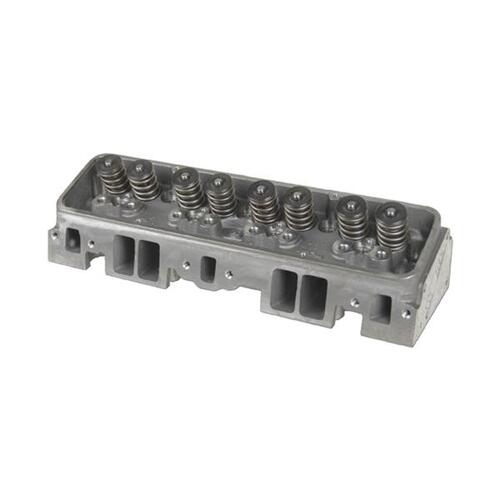 World Cylinder Head, Sportsman II, Cast Iron, Assembled, 50cc Chamber, 200cc Intake, For Chevrolet, 302, 327, 350, 400, Each