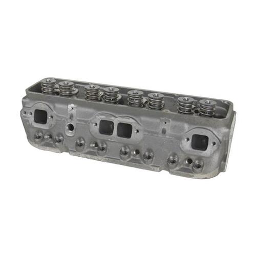 World Cylinder Head, Sportsman II, Cast Iron, Assembled, 72cc Chamber, 200cc Intake, For Chevrolet, 302, 327, 350, 400, Each