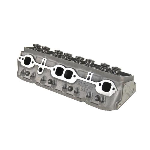 World Cylinder Head, Motown, Cast Iron, Assembled, 50cc Chamber, 220cc Intake, For Chevrolet, 302, 327, 350, 400, Each
