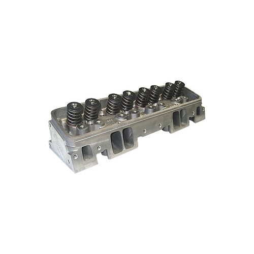 World Cylinder Head, Motown, Cast Iron, Bare, 50cc Chamber, 220cc Intake, For Chevrolet, 302, 327, 350, 400, Each