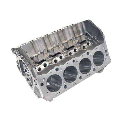World Engine,BB Chev Bare Block, 8.1L Vortec, 10.245 in. Deck Height, 4.595 in. Bore, Standard Cam, Nodular Iron Caps, Direct Stock OEM Replacement, E