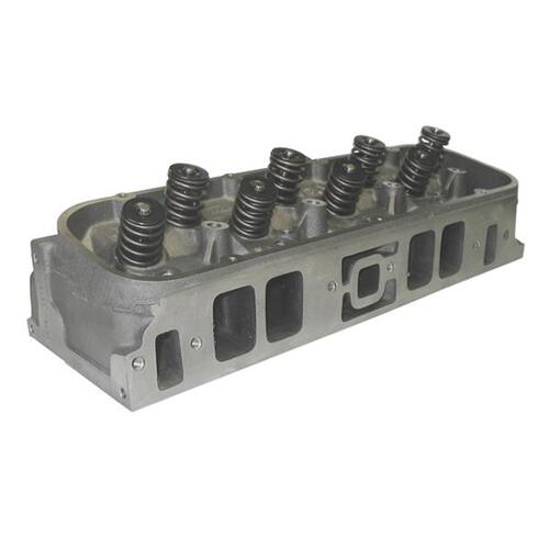 World Cylinder Head, Merlin, Cast Iron, Assembled, 119cc Chamber, 320cc Intake Runner, For Chevrolet, Big Block, Each