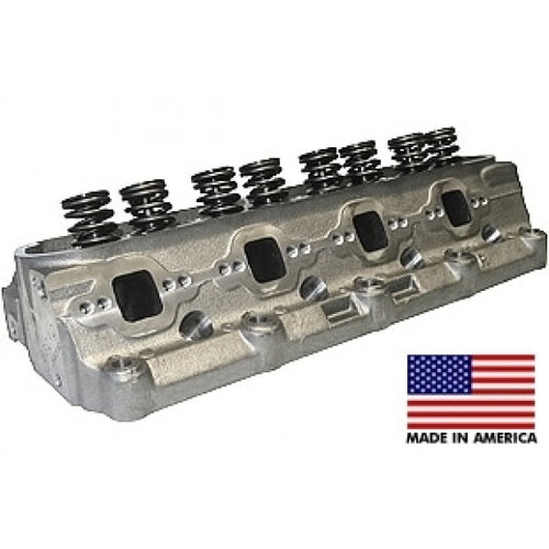 World Cylinder Head, Windsor Sr., Cast Iron, Assembled, 64cc Chamber, 200cc Intake, For Ford, 289, 302, 351W, Each