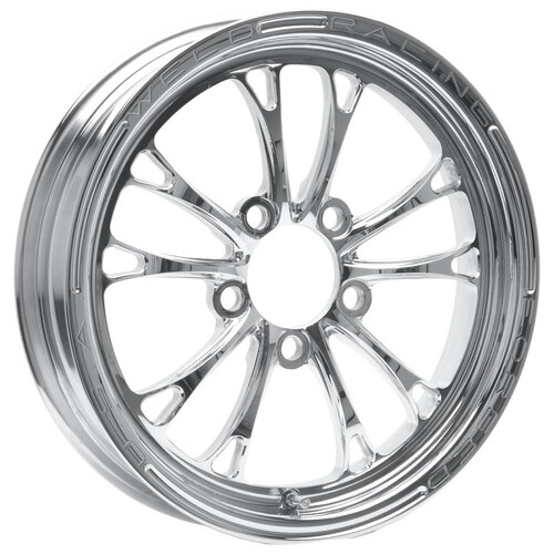 WELD Wheel, V-Series Frontrunner, 17x4.5 Size, 5x120 Bolt Pattern, 2.25 in. Backspace, Polished, Each