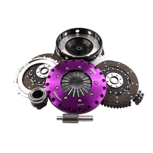 Xtreme Performance Twin-Plate Clutch Kit, BMW M2/3 S55 3.0L, Performance Street, 230 mm, Organic, Si