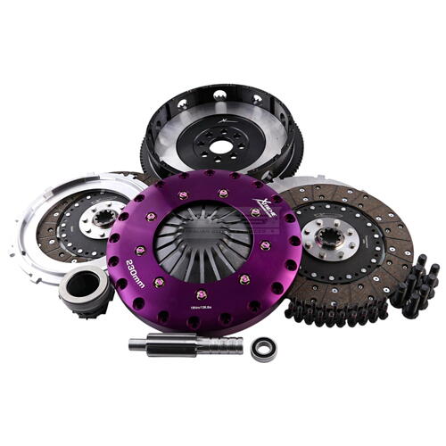 Xtreme Performance Twin-Plate Clutch Kit, BMW E36 E46, Performance Street, 230 mm, Organic, Single-M