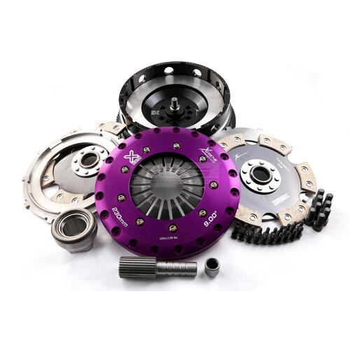 Xtreme Performance Twin-Plate Clutch Kit, 1/3SER (6 Blt), Track, 230 mm, Ceramic, Single-Mass Flywhe