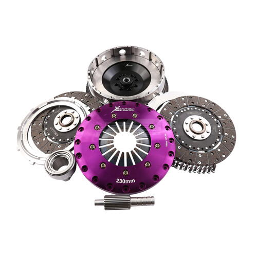 Xtreme Performance Twin-Plate Clutch Kit, BMW M135i, Performance Street, 230 mm, Organic, Single-Mas