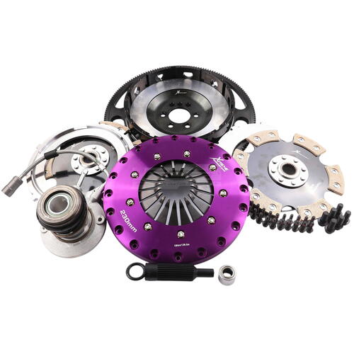 Xtreme Performance Twin-Plate Clutch Kit, Corvette C5, Motorsport, 230 mm, Ceramic, Single-Mass Flyw