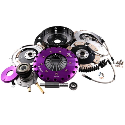 Xtreme Performance Triple-Plate Clutch Kit, Vette C6 V8, Track, 230 mm, Ceramic, Single-Mass Flywhee