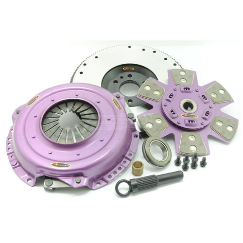 Xtreme Performance Single-Plate Clutch Kit, 215/245/265, Stage 2, 255 mm, Ceramic, Chromoly Single-M