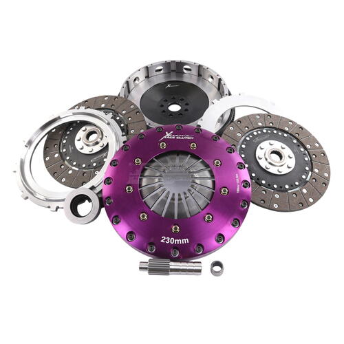 Xtreme Performance Twin-Plate Clutch Kit, Ford Cosworth 2.0L, Performance Street, 230 mm, Organic, S