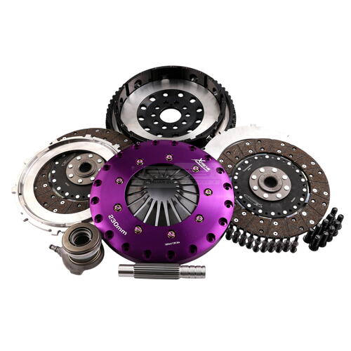 Xtreme Performance Twin-Plate Clutch Kit, Ford Foc RS, Performance Street, 230 mm, Organic, Single-M