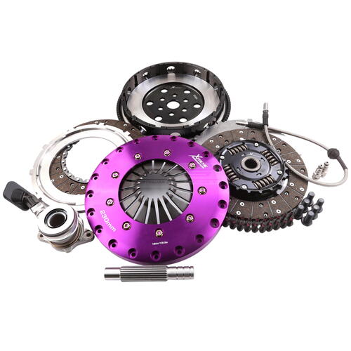 Xtreme Performance Twin-Plate Clutch Kit, Foc RS MK3, High-Power Street, 230 mm, Organic, Single-Mas