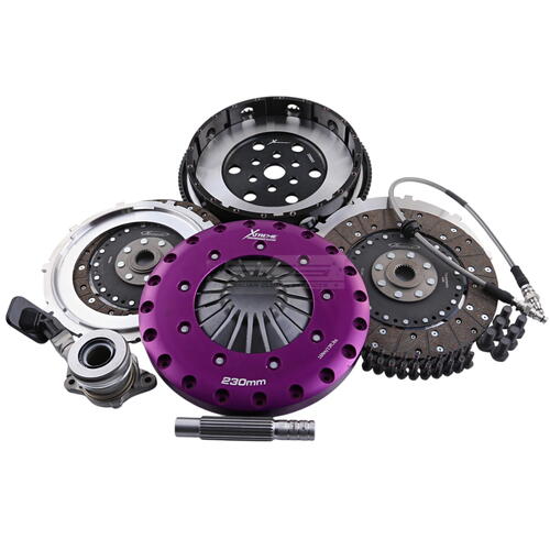 Xtreme Performance Twin-Plate Clutch Kit, Foc RS MK3, Performance Street, 230 mm, Organic, Single-Ma