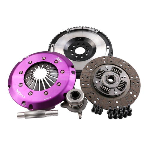 Xtreme Performance Single-Plate Clutch Kit, Volvo Inc SMF, Stage 1, 240 mm, Organic, Single-Mass Fly