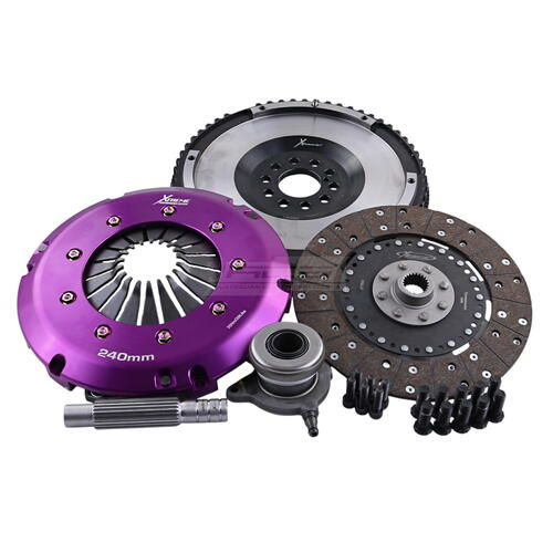 Xtreme Performance Single-Plate Clutch Kit, Volvo Inc SMF, Stage 1, 240 mm, Organic, Single-Mass Fly