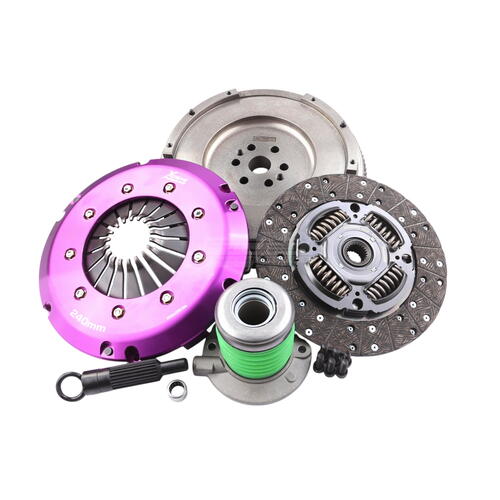 Xtreme Performance Single-Plate Clutch Kit, Ford Must 2.3L, Stage 1, 240 mm, Organic, Single-Mass Fl