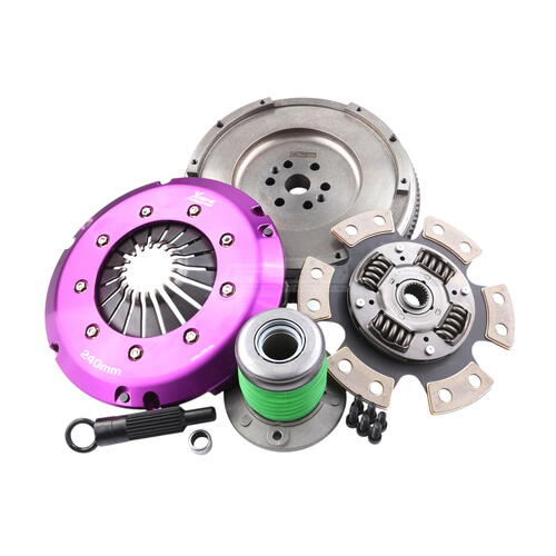 Xtreme Performance Single-Plate Clutch Kit, Ford Must 2.3L, Stage 2R, 240 mm, Ceramic, Single-Mass F