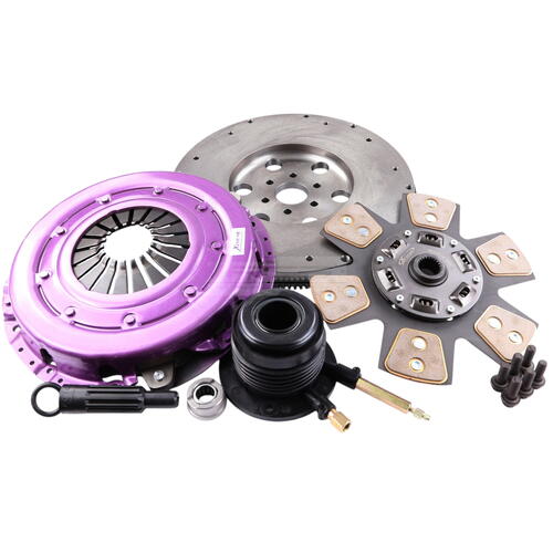 Xtreme Performance Single-Plate Clutch Kit, Ford XR6T 4.0L, Stage 2, 266 mm, Ceramic, Single-Mass Fl