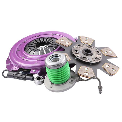Xtreme Performance Single-Plate Clutch Kit, Ford Must 4.6L, Stage 2, 280 mm, Ceramic, CSC Included,