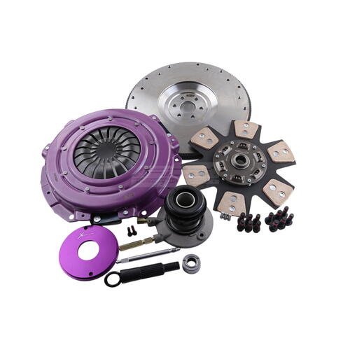 Xtreme Performance Single-Plate Clutch Kit, FG XR6 N/Sac, Stage 2, 280 mm, Ceramic, Single-Mass Flyw