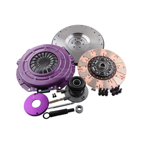 Xtreme Performance Single-Plate Clutch Kit, FG XR6 N/Sac, Stage 2, 280 mm, Ceramic, Single-Mass Flyw