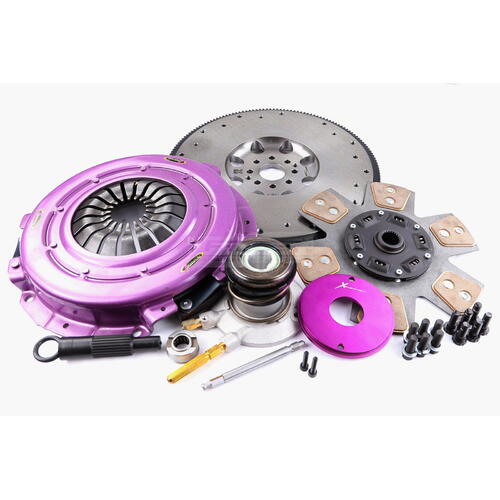 Xtreme Performance Single-Plate Clutch Kit, FG XR8 N/Sac, Stage 2, 280 mm, Ceramic, Single-Mass Flyw