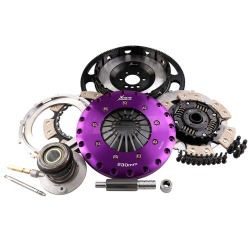 Xtreme Performance Twin-Plate Clutch Kit, HSV VT-VZ V8, Track, 230 mm, Ceramic, Single-Mass Flywheel