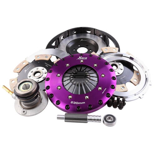 Xtreme Performance Twin-Plate Clutch Kit, VZ 6.0L L98, Track, 230 mm, Ceramic, Single-Mass Flywheel,