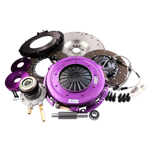 Xtreme Performance Twin-Plate Clutch Kit, Chev Cam Gen 5, High-Power Street, 270 mm, Organic, Single