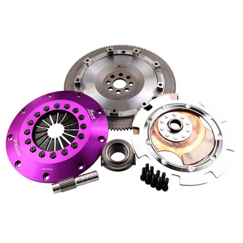 Xtreme Performance Multi-Plate Clutch Kit, Honda K20, Motorsport, 200 mm, Ceramic, Single-Mass Flywh
