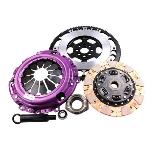 Xtreme Performance Single-Plate Clutch Kit, Honda 6SP, Stage 2, 215 mm, Ceramic, Lightweight Chromol