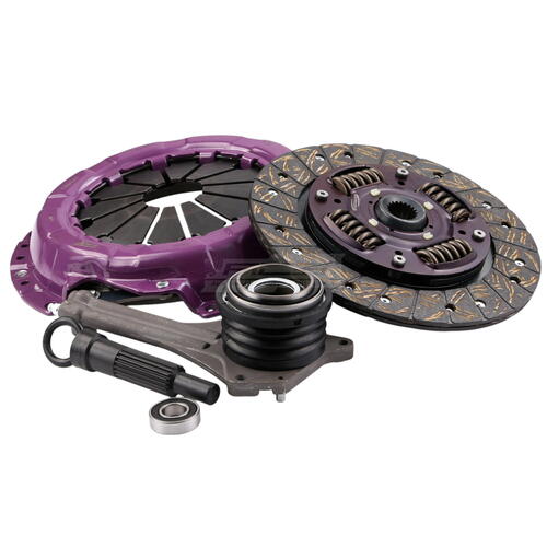 Xtreme Performance Single-Plate Clutch Kit, Mits Lancer 2.0L, Stage 1, 215 mm, Organic, CSC Included