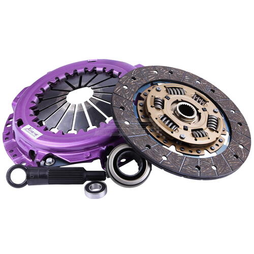 Xtreme Performance Single-Plate Clutch Kit, Mits Sigma 2.6L, Stage 1, 225 mm, Organic, Sprung Disc,