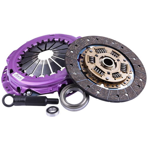 Xtreme Performance Single-Plate Clutch Kit, Mits Sigma 2.6L, Stage 1, 225 mm, Organic, Sprung Disc,