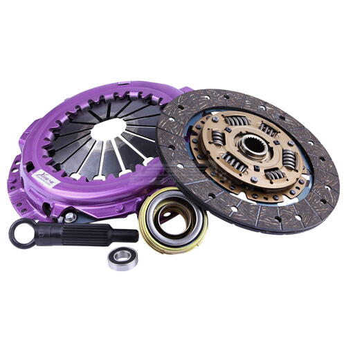 Xtreme Performance Single-Plate Clutch Kit, Mits Sigma 2.6L, Stage 1, 225 mm, Organic, Sprung Disc,
