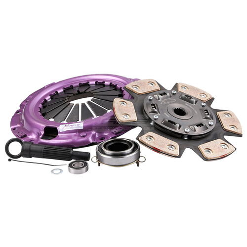 Xtreme Performance Single-Plate Clutch Kit, Mits 2.0/2.5/3.0L, Stage 2, 225 mm, Ceramic, Sprung Disc