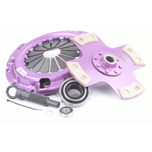 Xtreme Performance Single-Plate Clutch Kit, Mits 2.0/2.5/3.0L, Motorsport, 225 mm, Ceramic, Solid Di