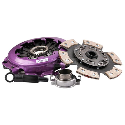 Xtreme Performance Single-Plate Clutch Kit, Mits Lancer 2.0L, Stage 2R, 230 mm, Ceramic, Sprung Disc