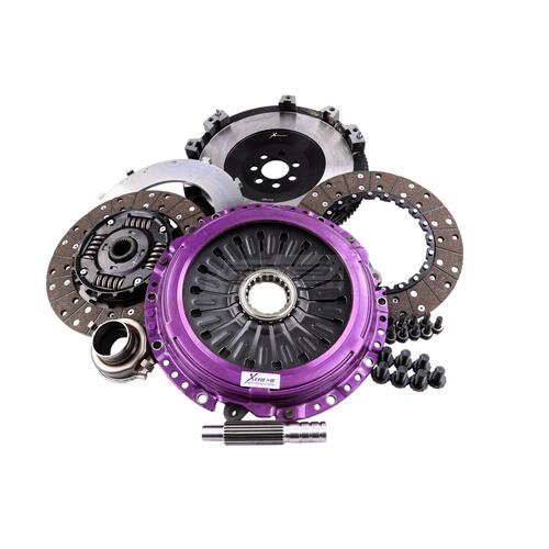 Xtreme Performance Twin-Plate Clutch Kit, Mits Lanc Evox F/W, High-Power Street, 230 mm, Organic, Si