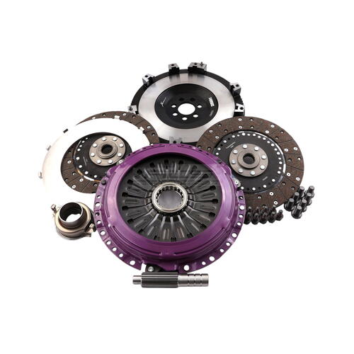 Xtreme Performance Twin-Plate Clutch Kit, Mits Lanc Evox F/W, Performance Street, 230 mm, Organic, S