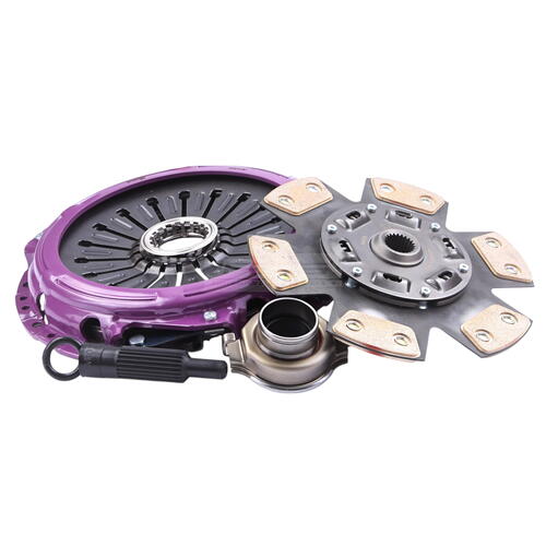 Xtreme Performance Single-Plate Clutch Kit, Mits Lancer EVO 8/9, Stage 2, 240 mm, Ceramic, Sprung Di