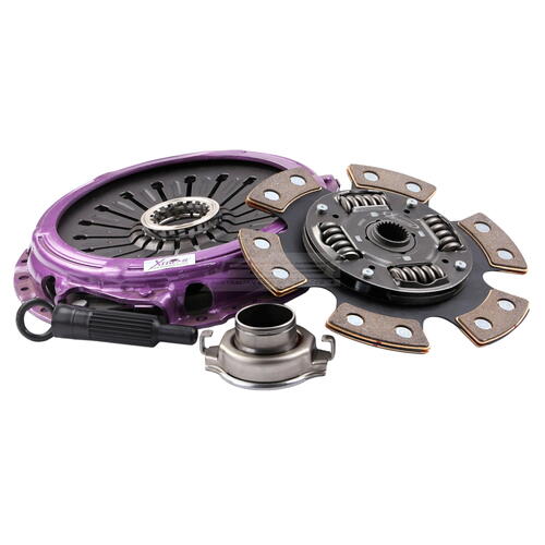 Xtreme Performance Single-Plate Clutch Kit, Mits 380 3.8L, Stage 2, 240 mm, Ceramic, Sprung Disc, 10