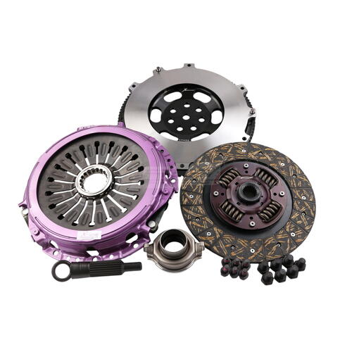 Xtreme Performance Single-Plate Clutch Kit, Mit EVO 4-6 Conversion, Stage 1, 240 mm, Organic, Single