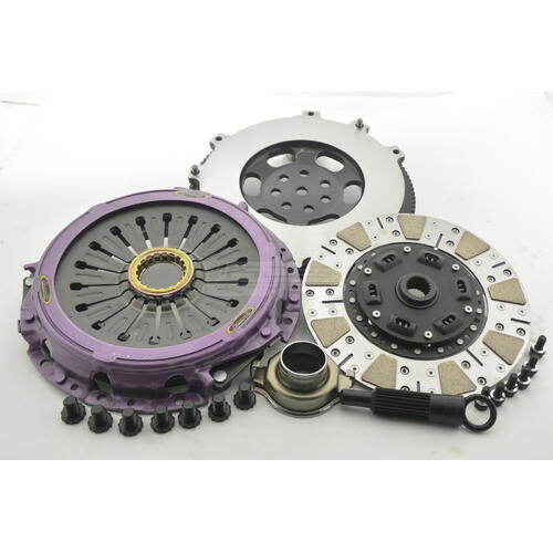 Xtreme Performance Single-Plate Clutch Kit, Mit EVO 4-6 Conversion, Stage 2, 240 mm, Ceramic, Single