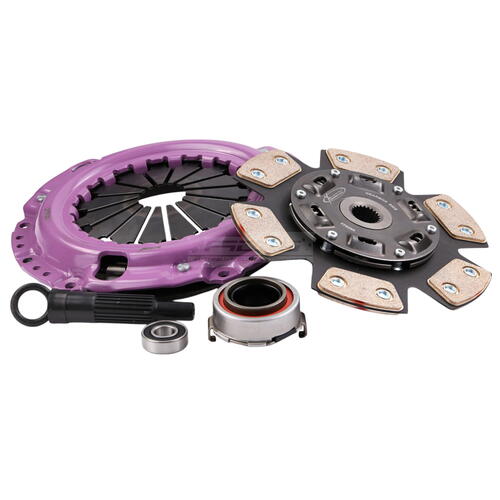Xtreme Performance Single-Plate Clutch Kit, Mazda MX5 1.8L, Stage 2, 225 mm, Ceramic, Sprung Disc, 4