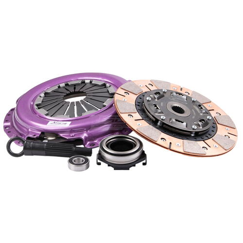 Xtreme Performance Single-Plate Clutch Kit, Mazda 626 2.0L, Stage 2, 225 mm, Ceramic, Sprung Disc, 4