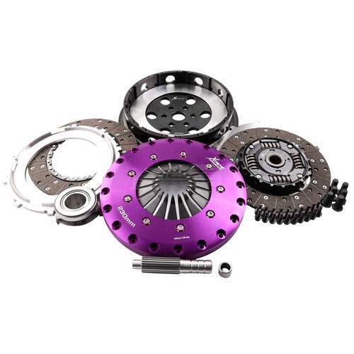 Xtreme Performance Twin-Plate Clutch Kit, Mazda Mps, High-Power Street, 230 mm, Organic, Single-Mass